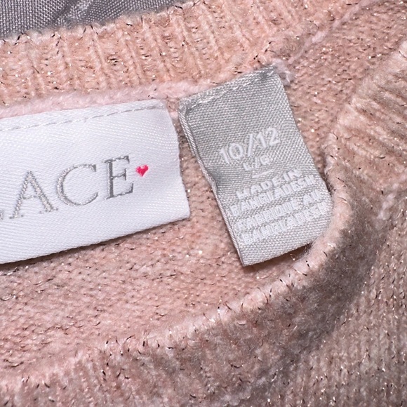 Children’s Place-Girls Sequin Snowflake Sweater| Size 10/12 - Picture 4 of 5
